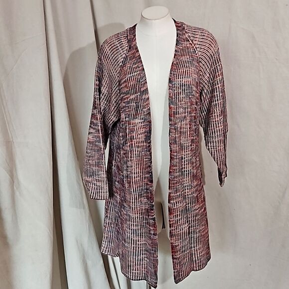 Colorful American Rag Oversized Long Cardigan Sweater - Medium - Picture 1 of 9